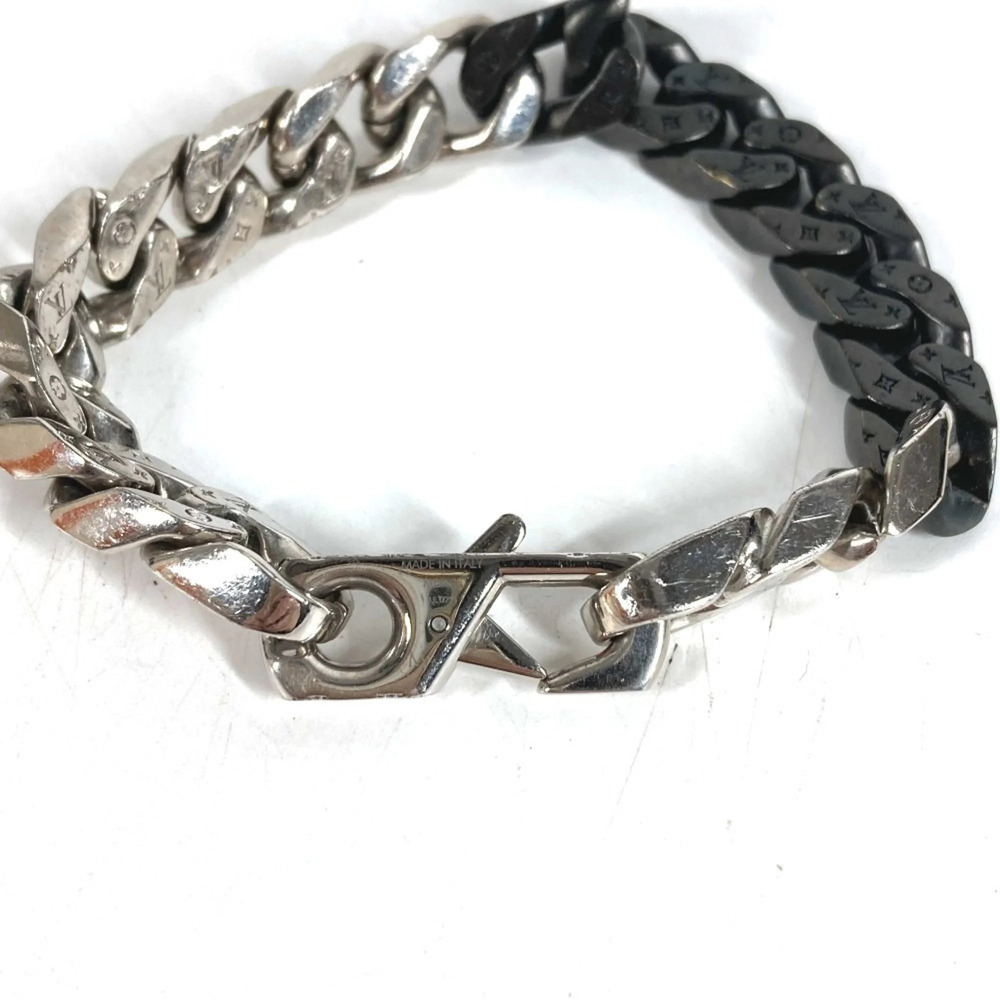 LOUIS VUITTON Black Monogram Charm Bracelet - Picture 7 of 7